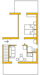 apartment 2 – ground plan