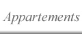 Appartements